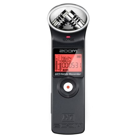 Zoom H1 Matte Black портативный микрофон аренда Noma