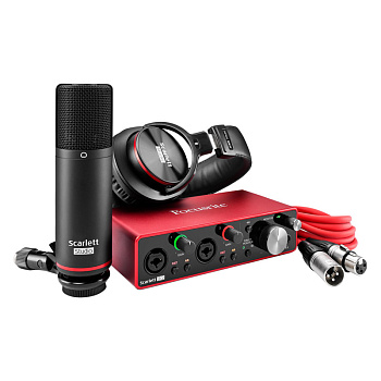 Портастудия Focusrite Scarlett 2i2 Studio 3rd Gen