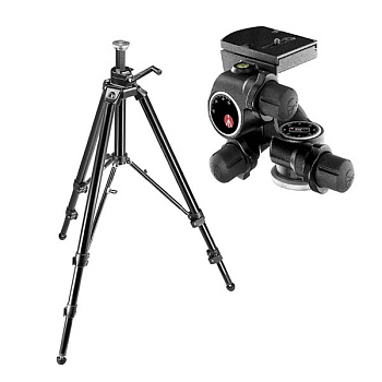 Manfrotto 475B + Manfrotto 410 для макросъемки