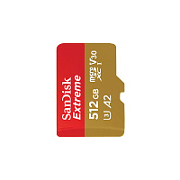 MicroSDXC 512Gb SanDisk Extreme A2