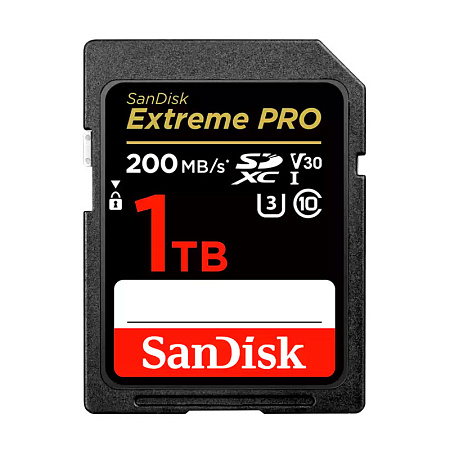 SDXC 1TB SanDisk Extreme Pro 200/140 Mb/s