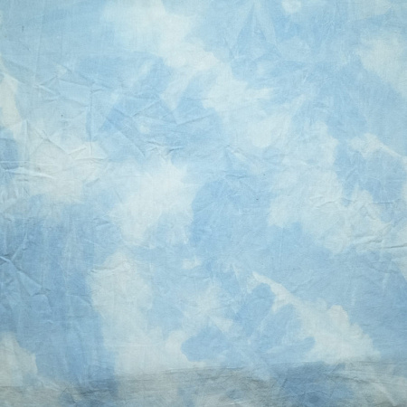 Фон тканевый голубой в разводах 2,9x6 м