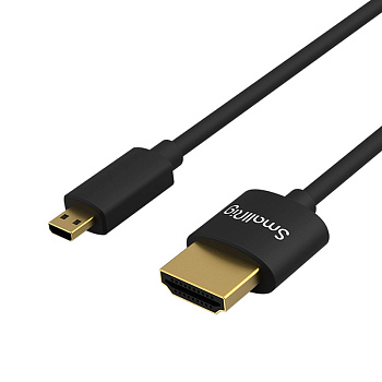 Кабель HDMI - microHDMI UltraSlim 0,35 м